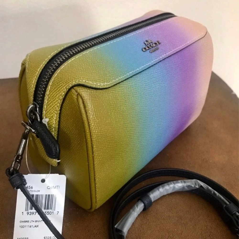 Coach Ombré rainbow purse